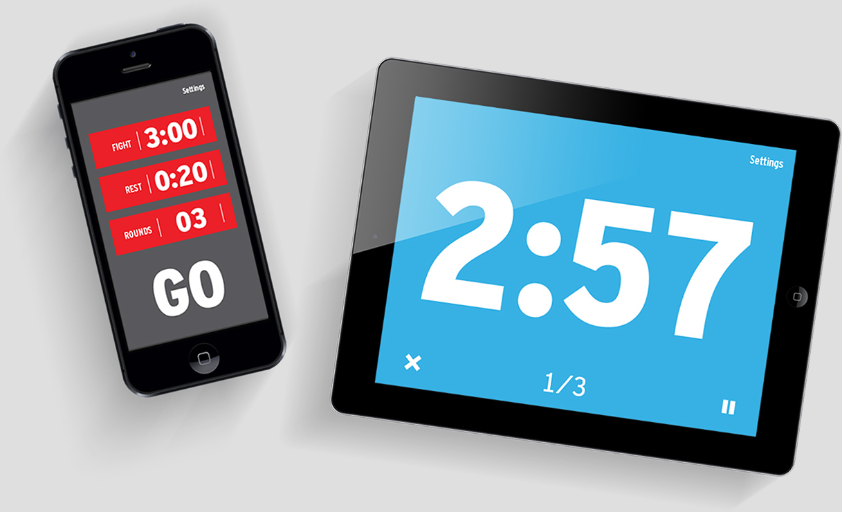 Strike Clock A Simple Free Round Timer That Works With Your Gloves On Strike Combat Sports Tools For Ios And Android